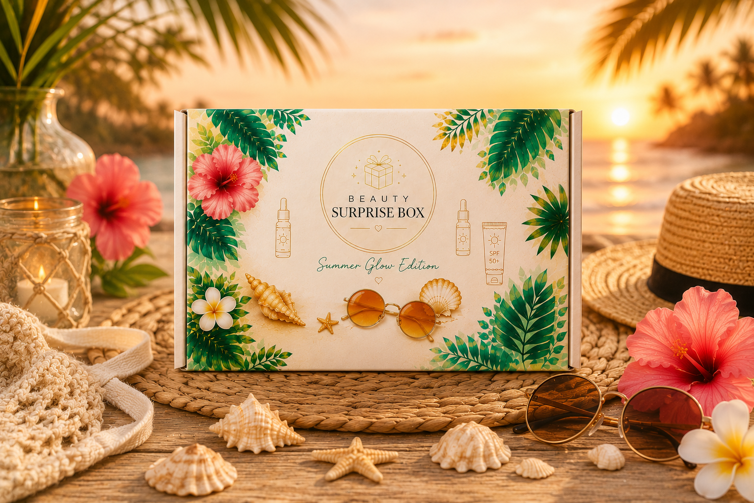 Beauty suprise box | Summer glow edition